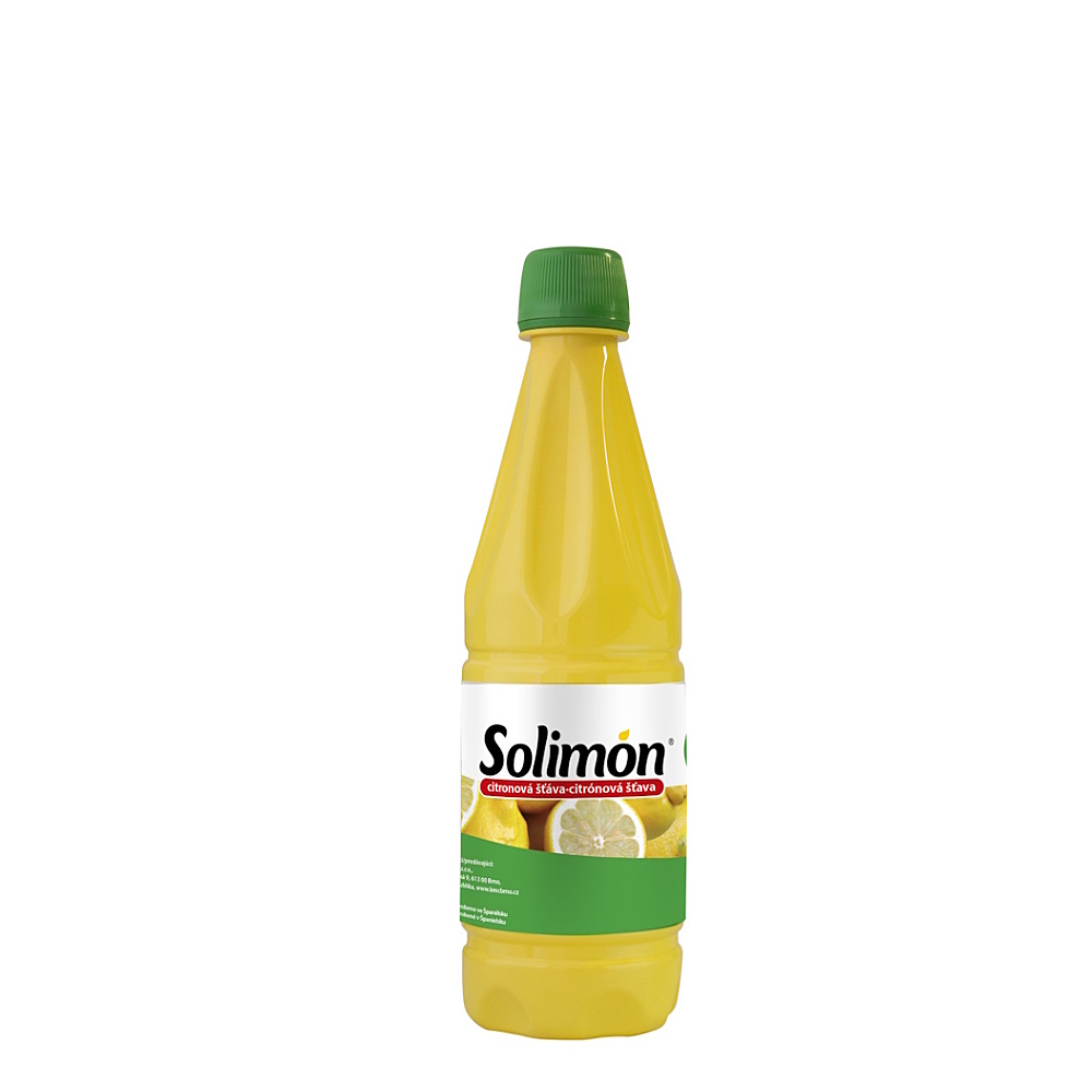 SOLIMON citrónová šťava 500 ml