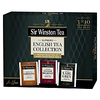 SIR WINSTON Kolekcia čiernych čajov 3 x 10 sáčkov