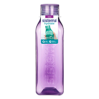 SISTEMA Hydrate Fľaša Square skrutkovacie viečko fialová 725 ml
