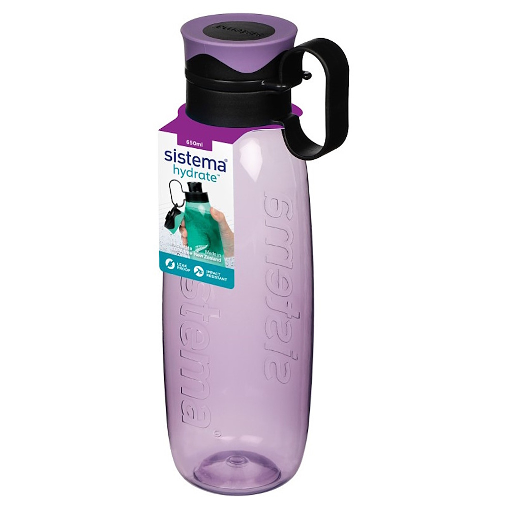 SISTEMA Hydrate Tritan fľaša Traverse fialová 650 ml