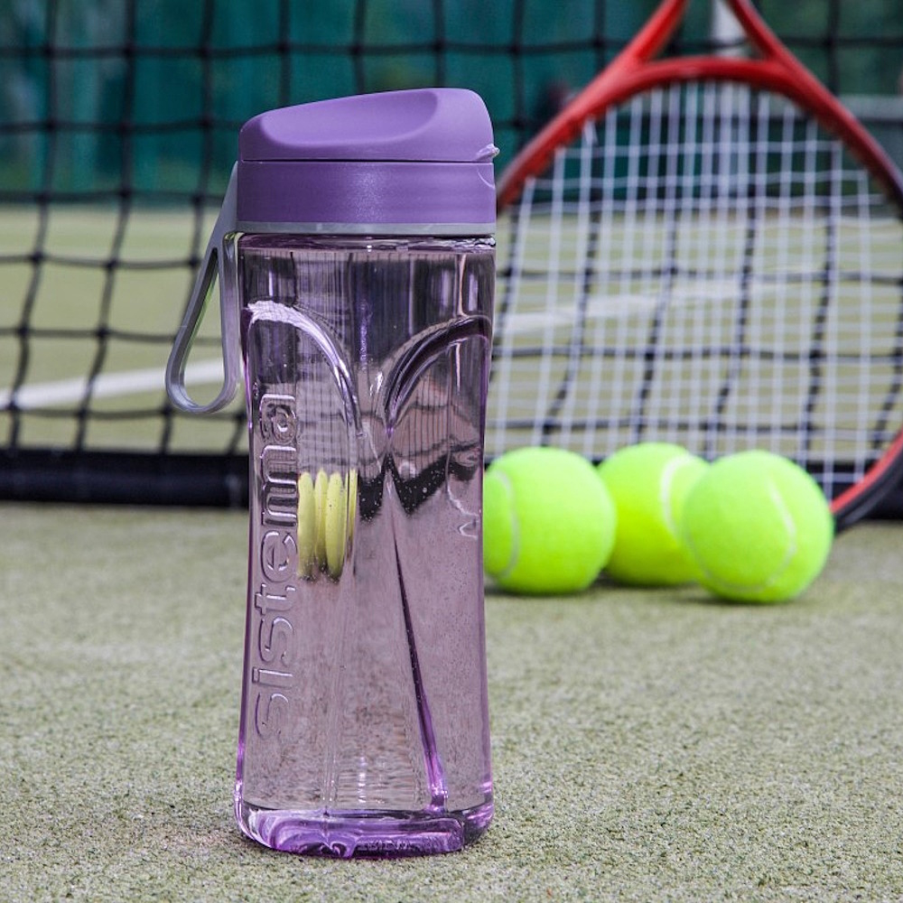 E-shop SISTEMA Hydrate Tritanová fľaša Swift Flip Top fialová 600 ml
