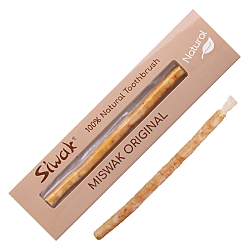 SIWAK Miswak Prírodná zubná kefka natural (Prírodná zubná hygiena) - Prírodné