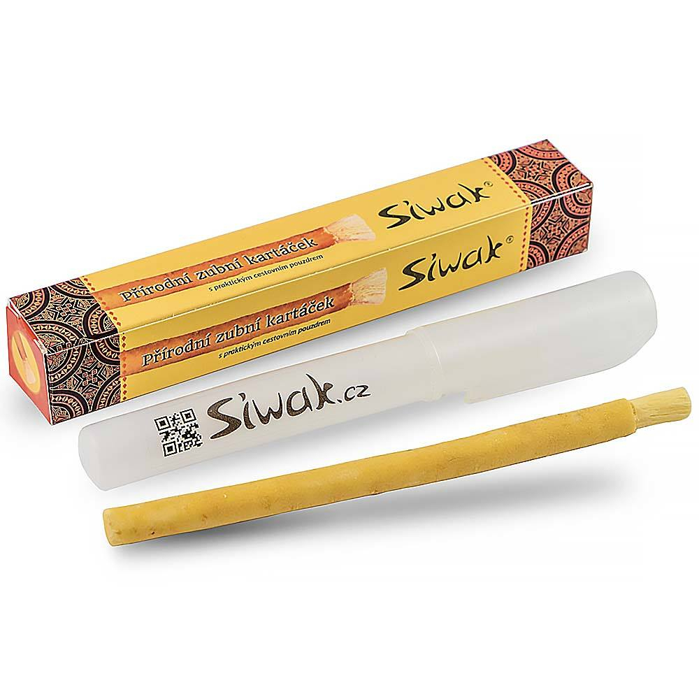 E-shop SIWAK Miswak Prírodná zubná kefka v puzdre
