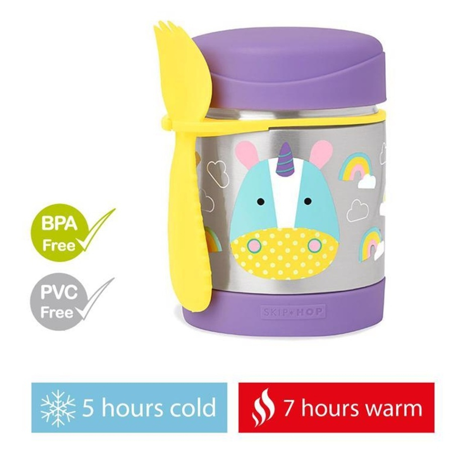 SKIP HOP Zoo termoska na jedlo s lyžičko/vidličkou 12 m+ jednorožec 325 ml kúpite na Mojalekaren.sk
