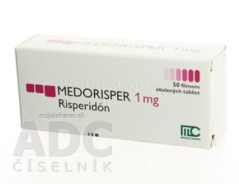 MEDORISPER 1 mg tbl flm 1x50 ks (Lieky na predpis)