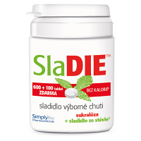 SLADIE Sladidlo 600 + 100 tabliet ZADARMO