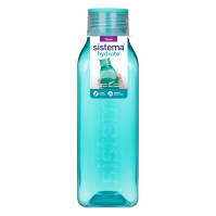 SISTEMA Hydrate Fľaša Square skrutkovacie viečko zelená 725 ml