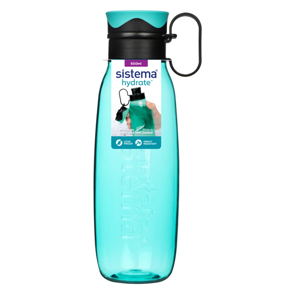 SISTEMA Hydrate Tritan fľaša Traverse zelená 650 ml