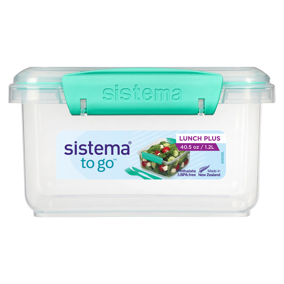 E-shop SISTEMA To Go Krabička na obed s príborom zelená 1,2 l
