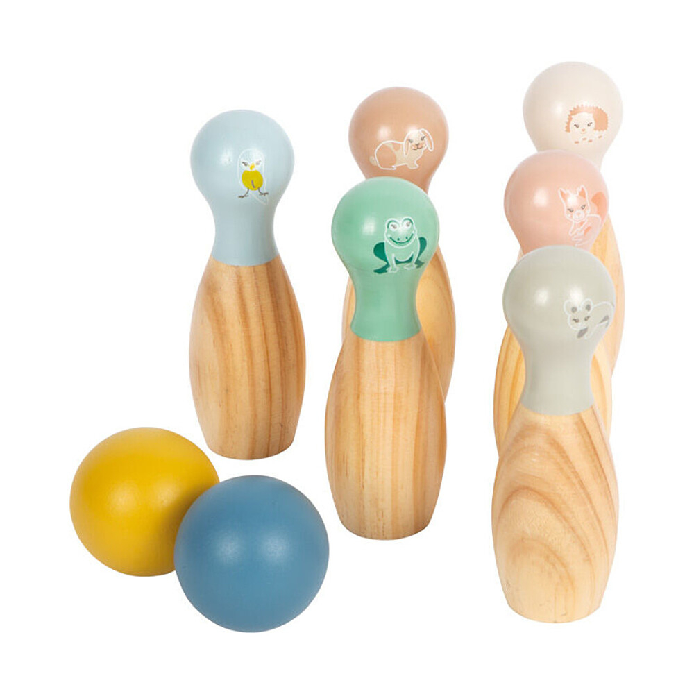 E-shop SMALL FOOT Drevené kolky garden buddies 8 kusov