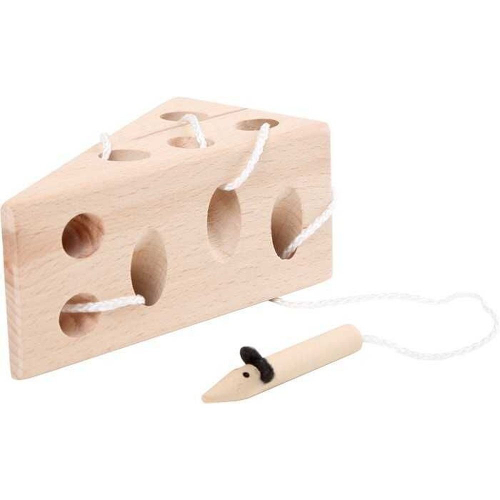 E-shop SMALL FOOT Syr prírodný s myšou