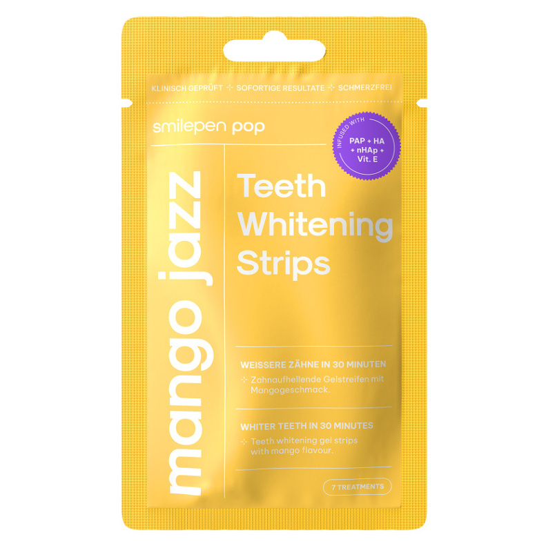 SMILEPEN Pop Bieliace pásky Mango Jazz 7 x 2 kusy
