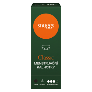 SNUGGS Menštruačné nohavičky - silná menštruácia S (Menštruačné nohavičky)