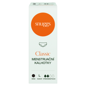 SNUGGS Menštruačné nohavičky - stredná a slabá menštruácia L (Menštruačné nohavičky)