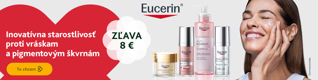 ZĽAVA 8 € na kozmetiku Eucerin
