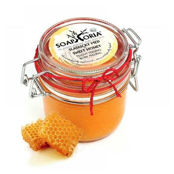 SOAPHORIA Sweet honey Telový peeling Sladučký med 250 ml