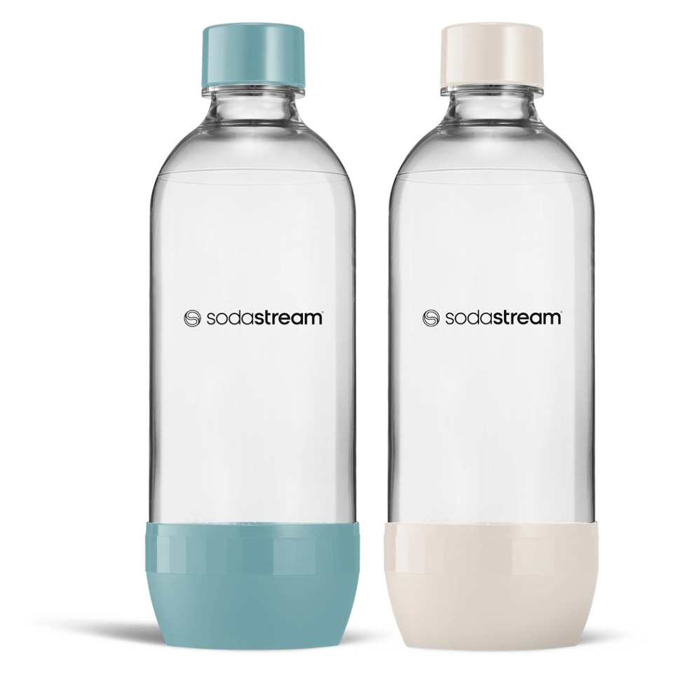Sodastream Jet TwinPack 1 l blue/sand