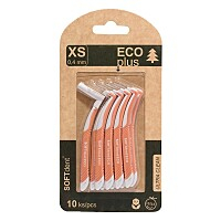 SOFTDENT ECO Medzizubná kefka zahnutá 0,4 mm 10 ks