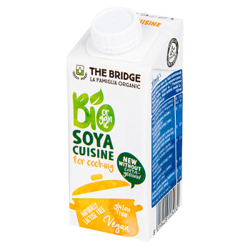 THE BRIDGE Sójová alternatíva smotany na varenie 200 ml BIO