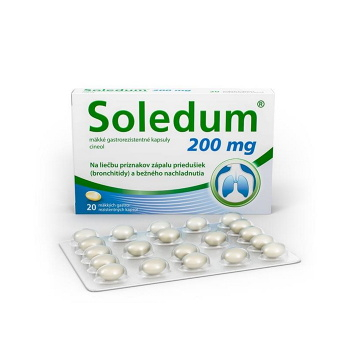 SOLEDUM 200 mg kapsuly 20 ks