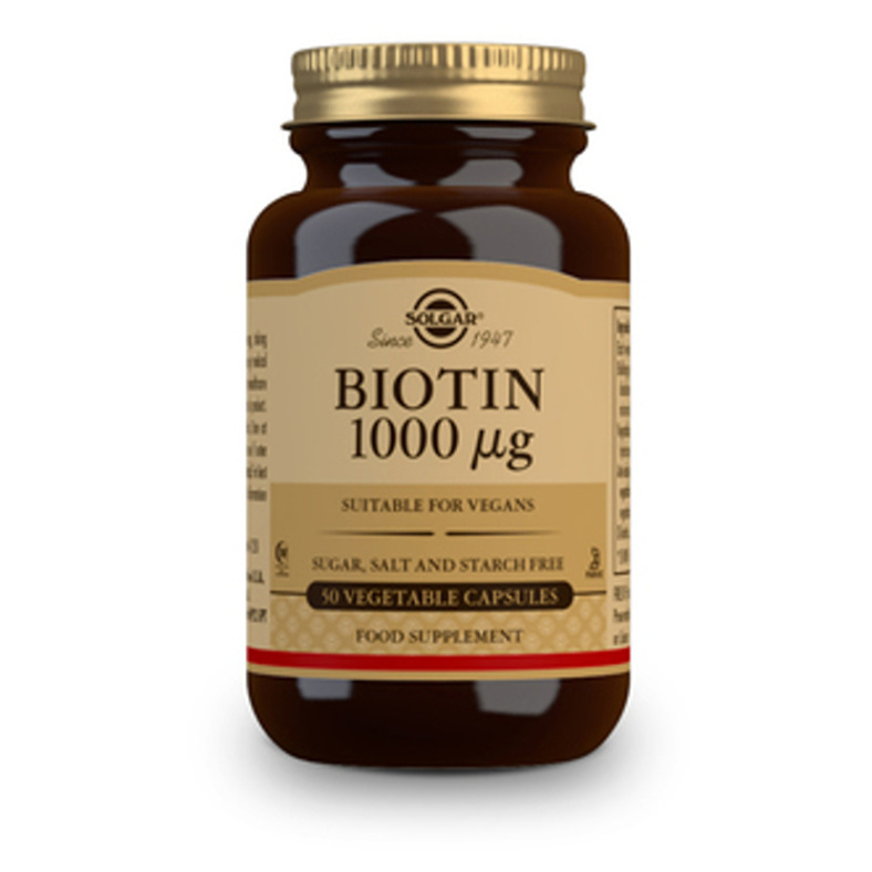 SOLGAR Biotin 50 kapsúl kúpite na Mojalekaren.sk