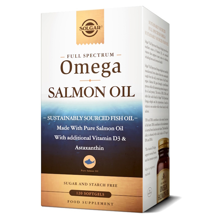 E-shop SOLGAR Full spectrum omega salmon oil 120 kapsúl