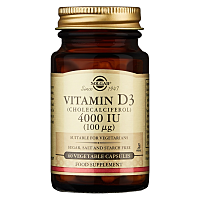 SOLGAR Vitamín D3 4000 IU 60 kapsúl