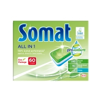 SOMAT ProNature Eco Mega Tablety do umývačky riadu 60 ks