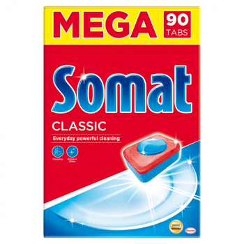 SOMAT Classic Mega Tablety do umývačky riadu 90 ks