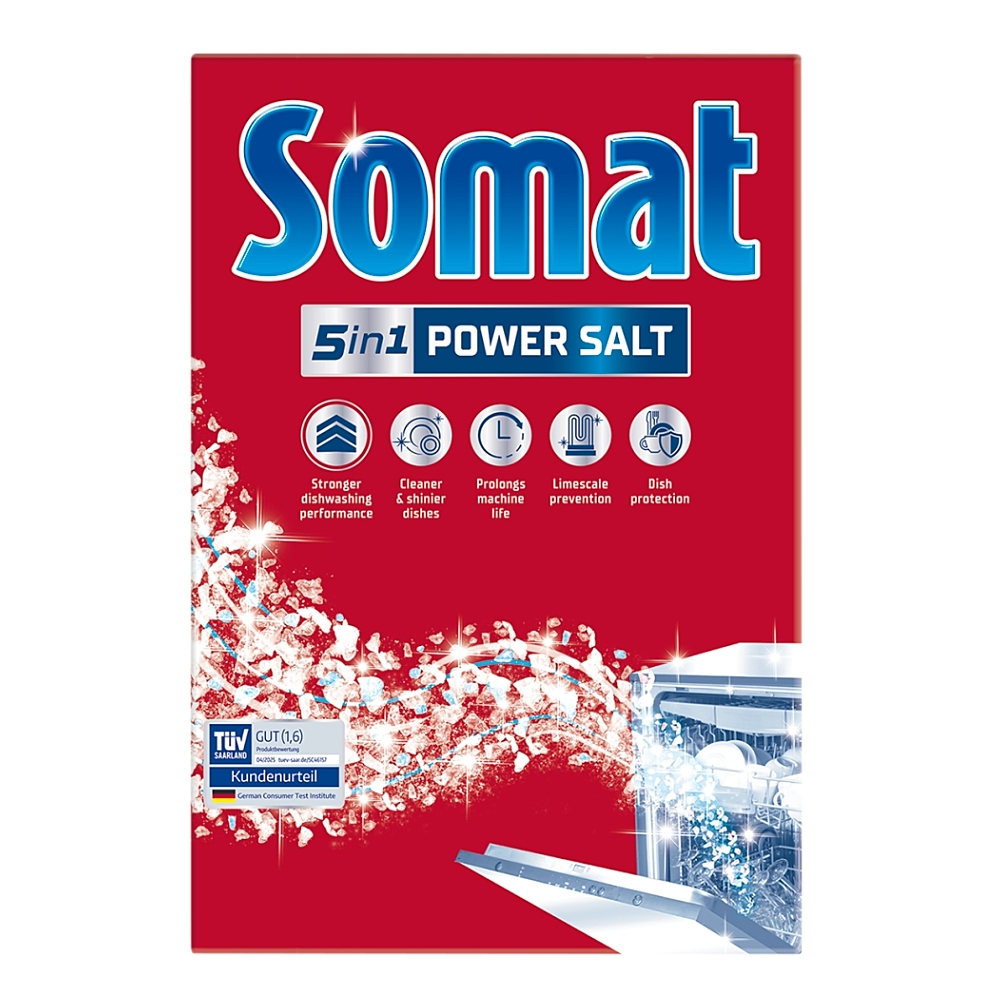 SOMAT Soľ do umývačky riadu 1,5 kg