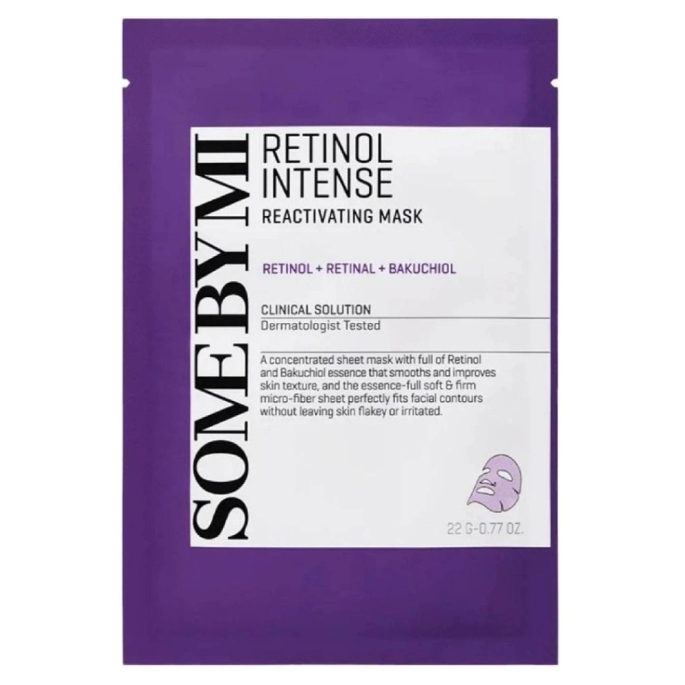 E-shop SOME BY MI Retinol Intense Textilná maska ​​proti vráskam 22 g