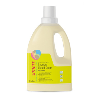 SONETT Prací gél na farebnú bielizeň 1,5 l (Ekologické pracie prostriedky) - Čistiace