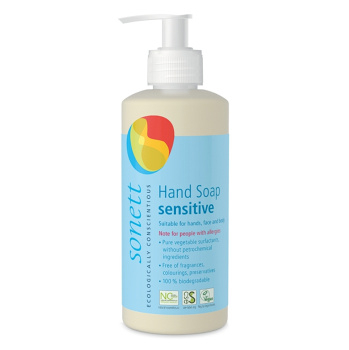 SONETT Tekuté mydlo na ruky Sensitive 300 ml (Sprchovanie a umývanie) - Čistiace