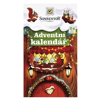 SONNENTOR Čaj adventný kalendár BIO 24 sáčkov (Bylinné čaje) - BIO, Bylinné