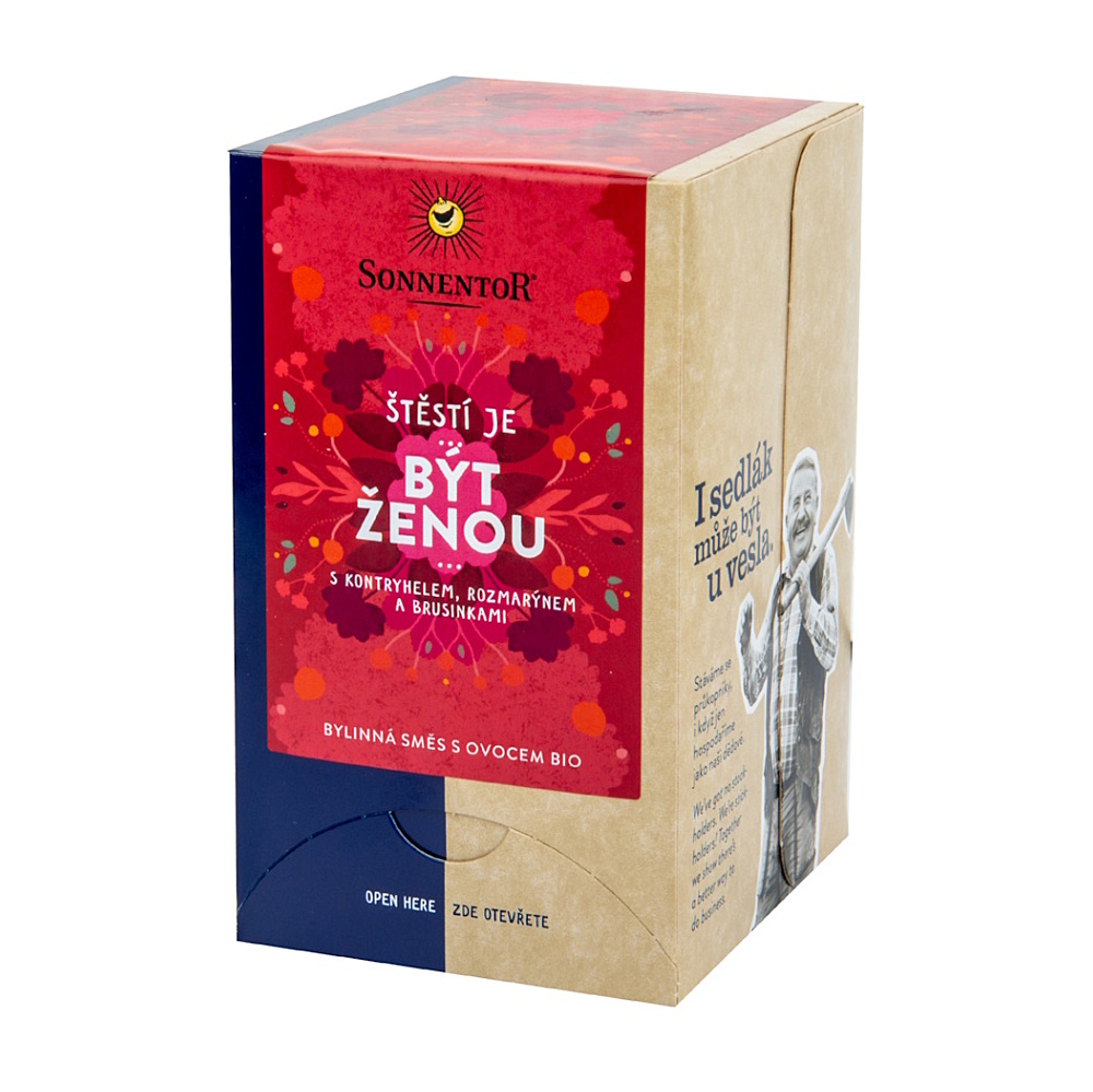 SONNENTOR Čaj byť ženou BIO 18 sáčkov