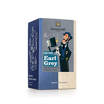 SONNENTOR Čaj earl grey BIO 18 sáčkov (Čierne čaje) - BIO