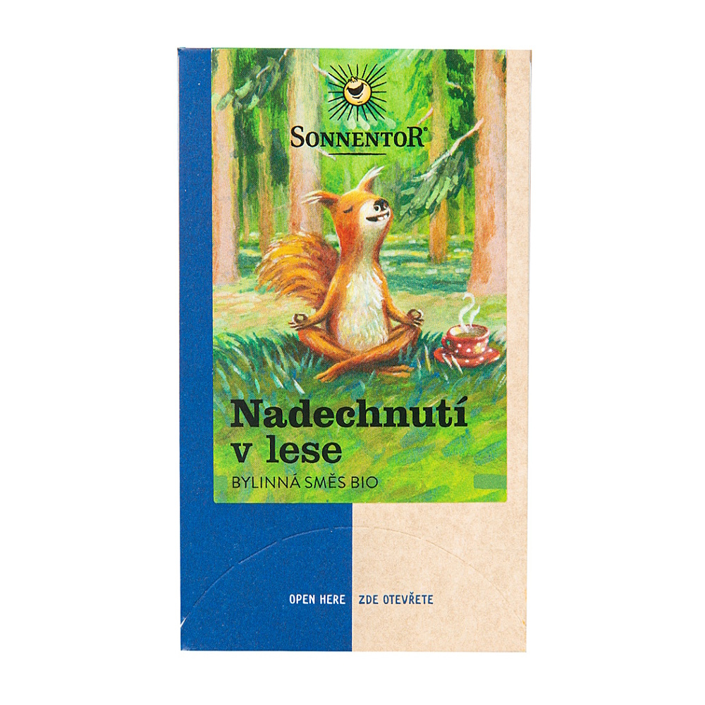 SONNENTOR Čaj nadýchnutia v lese BIO 18 sáčkov