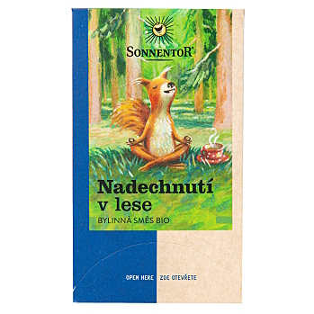 SONNENTOR Čaj nadýchnutia v lese BIO 18 sáčkov (Bylinné čaje) - BIO