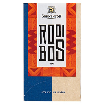 SONNENTOR Čaj rooibos BIO 18 sáčkov (Bylinné čaje) - BIO