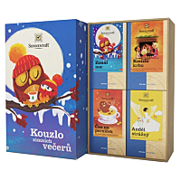 SONNENTOR Kazeta darčeková čajová kúzlo zimných večerov BIO 4 kusy