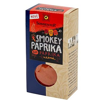 SONNENTOR Paprika údená BIO 50 g (Korenie a koreniace zmesi) - Aromatické, Jednozložkové, BIO