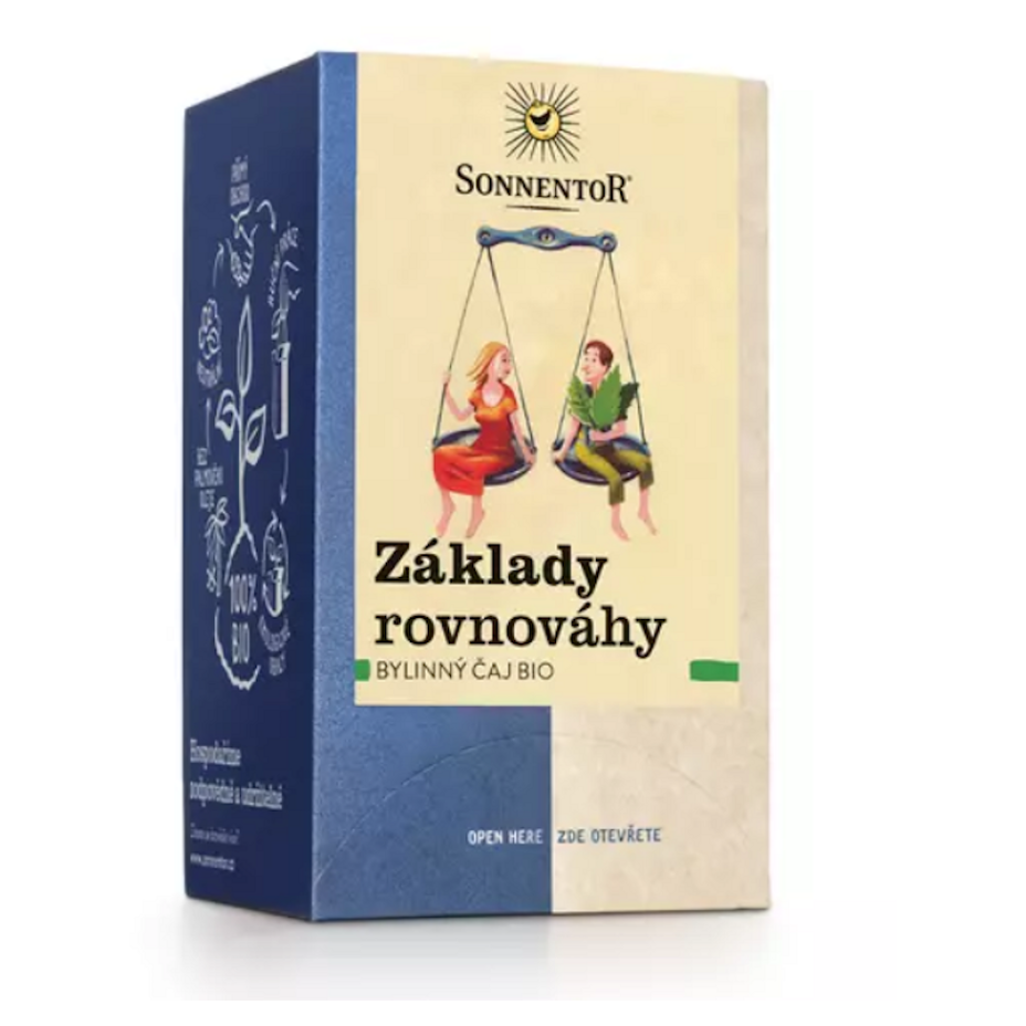 SONNENTOR Základy rovnováhy bylinný čaj BIO 18 sáčkov