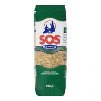 SOS Brown ryža hnedá 500 g