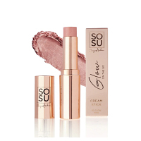 SOSU Cosmetics Krémová lícenka v tyčinke Glow on the go Pink 7 g