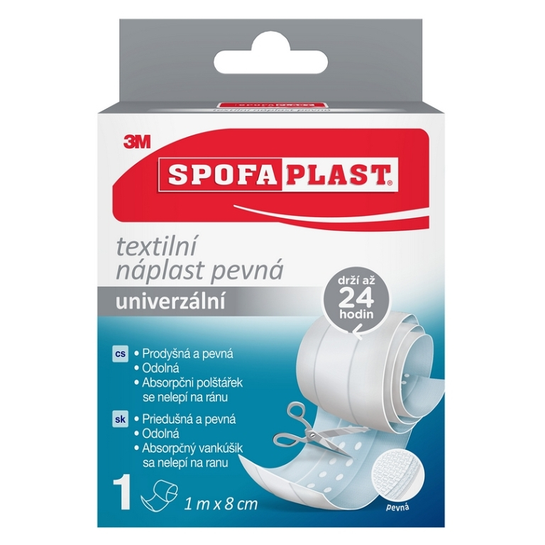 3M™ SPOFAPLAST 264 Pevná textilná náplasť 8 cm x 1m