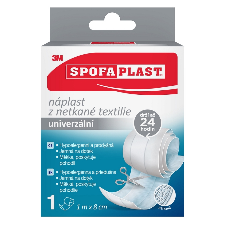 3M™ SPOFAPLAST 864 Náplasť z netkanej textílie 1 m x 8 cm kúpite na Mojalekaren.sk