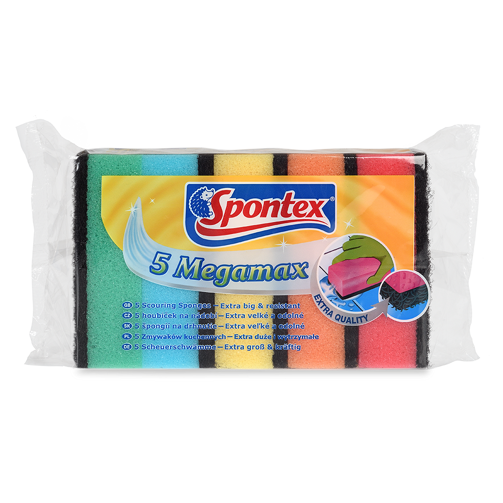 SPONTEX Huba Megamax 5 kusov