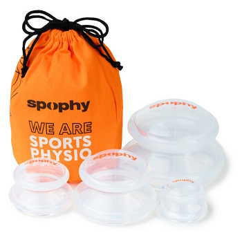 SPOPHY Cupping Set Sada silikónových baniek (Akupresúrne podložky a pomôcky)