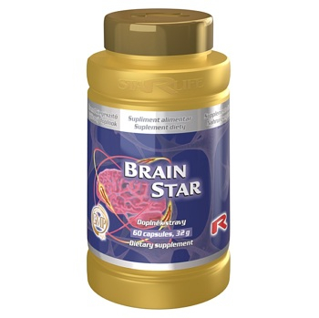 Brain Star 60 tbl. (Doplnky stravy na pamäť) - Prírodné