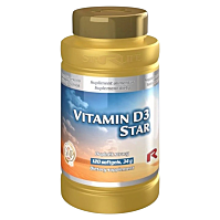Vitamín D3 Star 60 tbl.